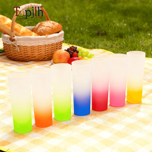 Topjlh Prix direct usine Verre à shot vierge 3oz dégradé dépoli pour sublimation, personnalisable avec logo, pour bars à <span class=keywords><strong>whisky</strong></span> et magasins de spiritueux, vente en gros - Product Image 2