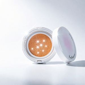 Panel Peach Manu Serum Cushion <b>Foundation</b> No 21 All Skin Types Rice Extract Face Makeup - Product Image 1