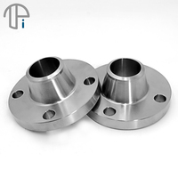 Bridas de Tubería de Titanio Mecanizadas por CNC, Soldadas, ASME B16.5 Gr2 DN15-DN200, Precio de Fábrica, Gran Oferta