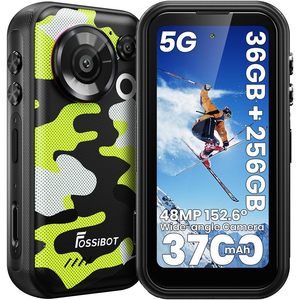 Téléphone robuste FOSSIBOT F116 Pro 5G, écran 4 pouces 120Hz, caméra 4K, 36 Go + 256 Go, smartphone Android de poche - Product Image 1