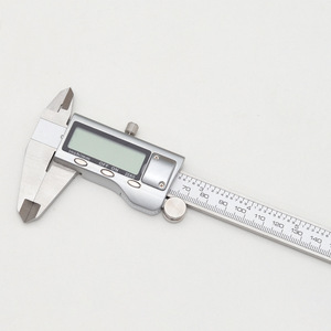 Thép không gỉ kỹ thuật số điện tử Vernier Caliper 0-150mm DIY lớp sâu OEM tùy biến hỗ trợ tất cả các kim loại tay công cụ - Product Image 2