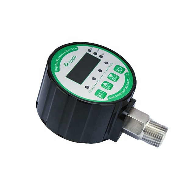 12V Air Digital 60Mpa Controller Oil Water Pressure Control Pressure Gauge Pressure Switch Manometer for Refrigeration