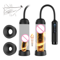 Raine Elektrischer Saugmasturbator für Männer Vakuum-Penis-Trainer Massagegerät USB-Aufladbar Wasserdicht
