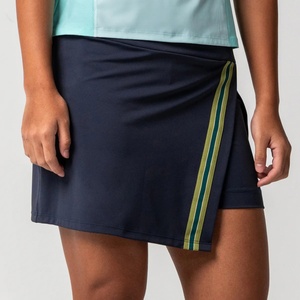 Custom Printed Summer Women's Golf <b>Skirt</b> Slit Built-in Shorts Quick Drying Breathable Eco-Friendly High Quality Polyester - Product Image 2