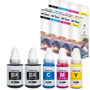 หมึก-พาวเวอร์ GI790 GI 790 GI-790เข้ากันได้น้ำขวดสีเติมหมึก Tinta สำหรับเครื่องพิมพ์ <span class=keywords><strong>Canon</strong></span> PIXMA G1010 G3010 <span class=keywords><strong>G2010</strong></span> - Product Image 1