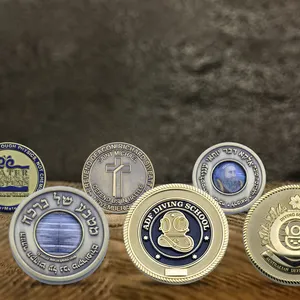 יצרן סיטונאי מתכת מטבעות יציקת מטבעות תלת מימד מטבע אתגר למזכרת מותאמת אישית
