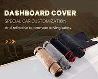 Housse de tableau de bord de luxe pour voiture, tapis anti-rayures, design personnalisé, compatible avec COROLLA 2020+