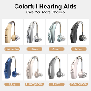 Amplificatori Acustici BTE Economici e Regolabili per Anziani, Ricaricabili con Cancellazione del <span class=keywords><strong>Rumore</strong></span>, Dispositivo Amplificatore Sonoro In-Ear - Product Image 2