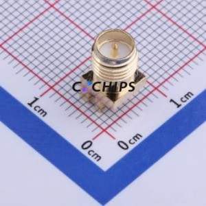 SMA-KE-P901 RF Coaxial Connector Through hole Component (THT) Connector Board-to-Board Inner Pin 1 5.35mm - Product Image 1