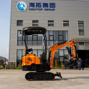 รถขุดตีนตะขาบใหม่สำหรับขายส่ง ขนาด 1 ตัน รุ่น HT-10 พร้อมบุ้งกี๋ - Product Image 5