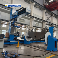 Nueva Estación de Trabajo Robótica de Soldadura Automática Zhouxiang H Beam con Riel de 12m para Soldadura de Estructuras de Acero