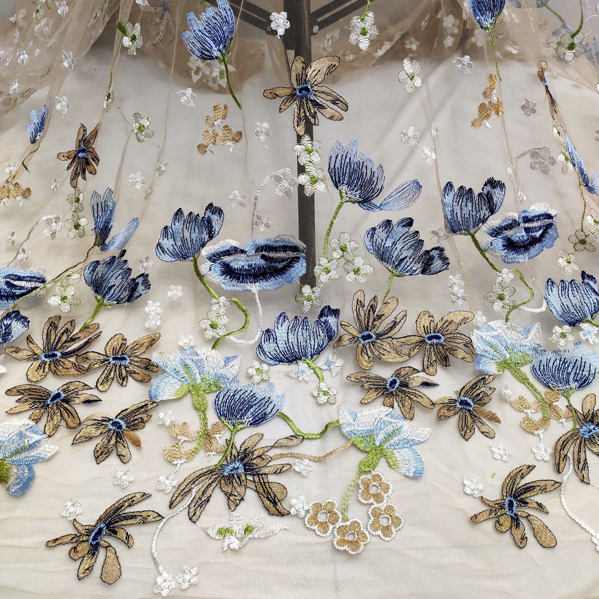 royal blue women materials for wedding