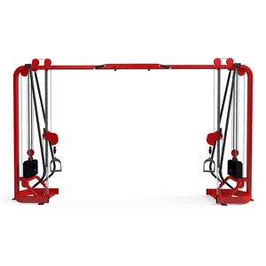 Máquina de selección de carga de Pin de gimnasio Máquina cruzada de cable de entrenador multifuncional ajustable para centro de fitness - Product Image 2
