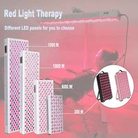 Lámpara LED de 300W, Irradiación Infrarroja, Lámpara de Calentamiento con Luz Roja, Lámpara de Fisioterapia de Espectro Completo, Tipo Botón, Negra, Infrarrojo Lejano