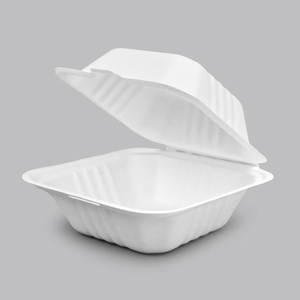 bagasse fast food box disposable tiffin microwaveable chinese take out boxes