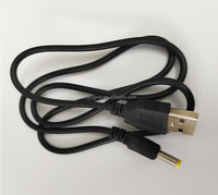 Câble de charge 2M de long USB 5V vers DC Cordon de charge 4.0x1.7mm Plug 5V 1A Câble de charge pour PSP 1000/2000/3000