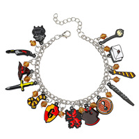 Accesorios de Halloween de Anime y Marvel, Pulsera de Deadpool, Stitch y Spider-Man, Venta al Por Mayor