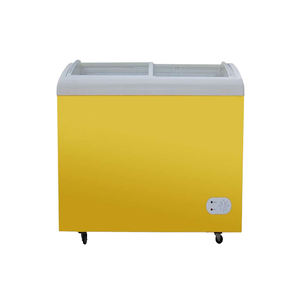 Pantalla de helado de yogur con energía <span class=keywords><strong>Solar</strong></span> DC más <span class=keywords><strong>vendida</strong></span>, congelador, escaparate de postres, nevera, nueva pantalla refrigerada para helado - Product Image 3