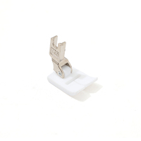 Accessoires pour machine à coudre à point chevron T35 avec pied presseur ouvert en plastique PTFE
