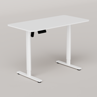 Cadre de bureau debout moderne en métal à hauteur réglable avec moteur unique et design ergonomique durable pour le bureau à domicile et le travail