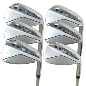 Golf takozlar kafa 50 52 54 56 58 60 derece gümüş sağlak paslanmaz çelikler Golf kum kama erkek Golf kama