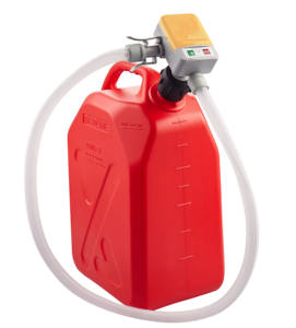 Bomba de Transferencia de Combustible Automática con Alimentación por Batería de CC, 4 Adaptadores, Caudal de 3.2 GPM, Baja Presión, Compatible con OEM, Uso Automotriz - Product Image 3