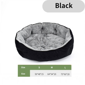 Hot Sale Luxury Anti-Slip Bottom <strong>Dog</strong> and Cat Nest Solid <strong>Pattern</strong> PP Cotton Filled Small Animal Sofa Bed - Product Image 5