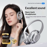 Ear-hook Baru Model Hollow-out Open-ear untuk Headphone, Plastik dan Paduan Aluminium untuk Panggilan Suara Stereo Surround 6.0, Olahraga