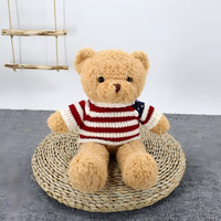 Shengye jouet Factori livraison directe 30-80cm ours en peluche géant dessin animé peluche poupée peluche logo vêtements ours en peluche grande taille