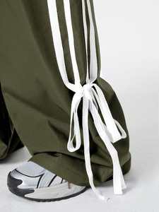 <span class=keywords><strong>กาง</strong></span>เกงขายาวทรงขาบานเอวสูง<span class=keywords><strong>ส</strong></span>ำหรับผู้หญิง <span class=keywords><strong>ส</strong></span>ีสันตัดกัน <span class=keywords><strong>ส</strong></span>ไตล์ปาลาซโซ พร้อมขอบเอวยางยืด ใส่สบาย แฟชั่นลำลอง - Product Image 3