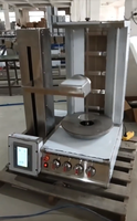 Robot à gaz entièrement automatique pour la découpe de shawarma et de kebab