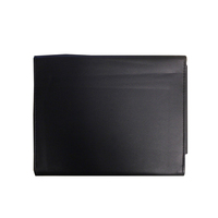 Étui de rangement pour documents de voiture en cuir PU tendance avec fermeture à rabat pour rangement automobile