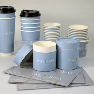 Tube en papier jetable pour emballage de café en grains, poudre de café, épices, assaisonnements, thé, sel de mer, bonbons, <span class=keywords><strong>chocolat</strong></span>, biscuits, crème glacée - Product Image 2