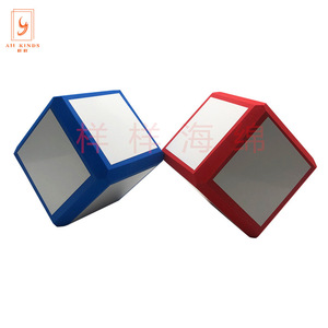 Jouet pour enfants Eva, dés hexagonaux, 4 pièces, effaçables à l'eau, écologiques, jeu de divertissement - Product Image 4