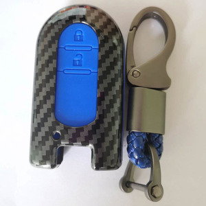 Sợi Carbon Thông Minh Từ Xa Chìa Khóa Xe Fobs Silicone Túi Bìa Cho <span class=keywords><strong>Perodua</strong></span> Axia Aruz Bezza Myvi 2017 2018.for Toyota Rush - Product Image 5