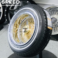 Jantes personnalisées 20x8 22x8 22x9 à fixation directe avec capuchons flottants 5x127 pour Chevrolet Caprice et Cadillac Fleetwood