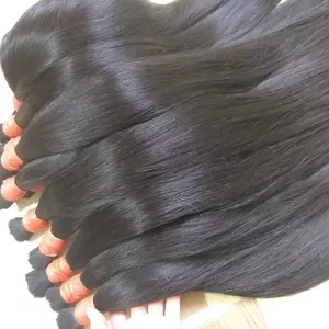 HOTSALE Vietnamese Virgin Hair For Bleaching Blond Best Quality Tangle-free Cuticle Aligned 1 Donor Natural Black No Dye