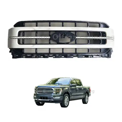 f150 front grill car grills f150 2021 2022 modified car front bumper chrome grille new arrival hot sale