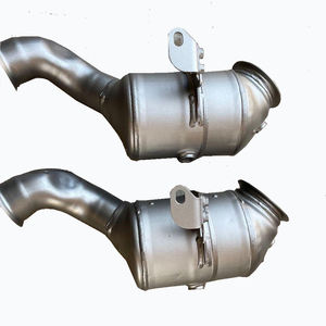 เครื่องฟอกไอเสียเชิงเร่งปฏิกิริยาแบบสามทางทำจากสแตนเลสสำหรับรถเบนซ์ E230 X164 E250ระบบไอเสียรถยนต์ - Product Image 4