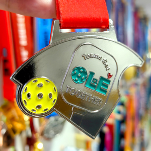 <span class=keywords><strong>Prix</strong></span> d'usine Personnalisé Combiner Puzzle Médaille En Métal 3D Znic Alliage Pickleball Sports Award Médailles - Product Image 4