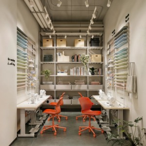Custom Clothing Store Fixtures Modern Fashion Boutique Furniture Wall Display <b>Shelves</b> Interior Design - Product Image 4