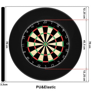 Factory Hot Sale <b>Darts</b> Surround 18 Inch PU Custom Dartboard Surround - Product Image 3