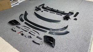 ชุดแต่งคาร์บอนไฟเบอร์ Babos สำหรับ Mercedes S-Class W223 สภาพใหม่ พร้อมลิ้นกันชนหน้า แอร์เบลด ดิฟฟิวเซอร์ สปอยเลอร์ อัพเกรด - Product Image 3