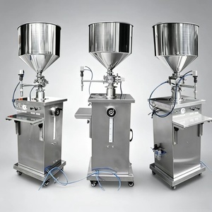 Máquina Industrial de Llenado de Pasta para Salsas de Tomate con Válvula Rotatoria y Camisa Calefactora - Product Image 3