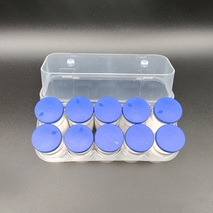 Contenedor de Plástico de Grado Médico para 10 Viales de 10 ml, Solución de Almacenamiento Esterilizable para Institutos de Investigación y Centros de Pruebas - Product Image 4
