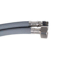 Tuyau d'alimentation en eau tressé en nylon durable, flexible, pour robinet d'évier de cuisine et lavabo de salle de bain