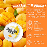 Pochettes énergétiques à la vitamine B12 et à la caféine pour la concentration, supplément nootropique, fabrication OEM, directement de l'usine