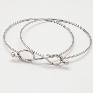 Da donna in acciaio inox da molti charm albero cristalli gufi accessori rigidi fili rigidi braccialetti con chiusura magnetica braccialetti - Product Image 1