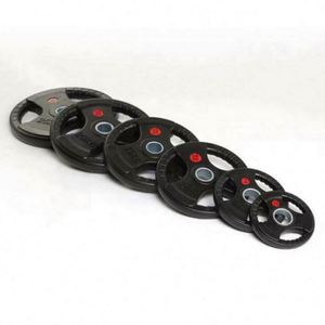 Juego de Discos de Pesas para Barra, Duraderos, Comerciales, al por Mayor, Último Modelo, para Gimnasio, Económicos, de Goma y Acero, Negros, Delicados - Product Image 6