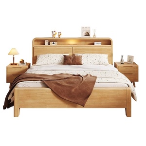 <span class=keywords><strong>Lit</strong></span> <span class=keywords><strong>bas</strong></span> en bois massif, style nordique moderne et <span class=keywords><strong>simple</strong></span>, multifonctionnel pour la maison, <span class=keywords><strong>lit</strong></span> double 1,8 m, <span class=keywords><strong>lit</strong></span> <span class=keywords><strong>simple</strong></span> 1,5 m, vente directe d'usine - Product Image 5